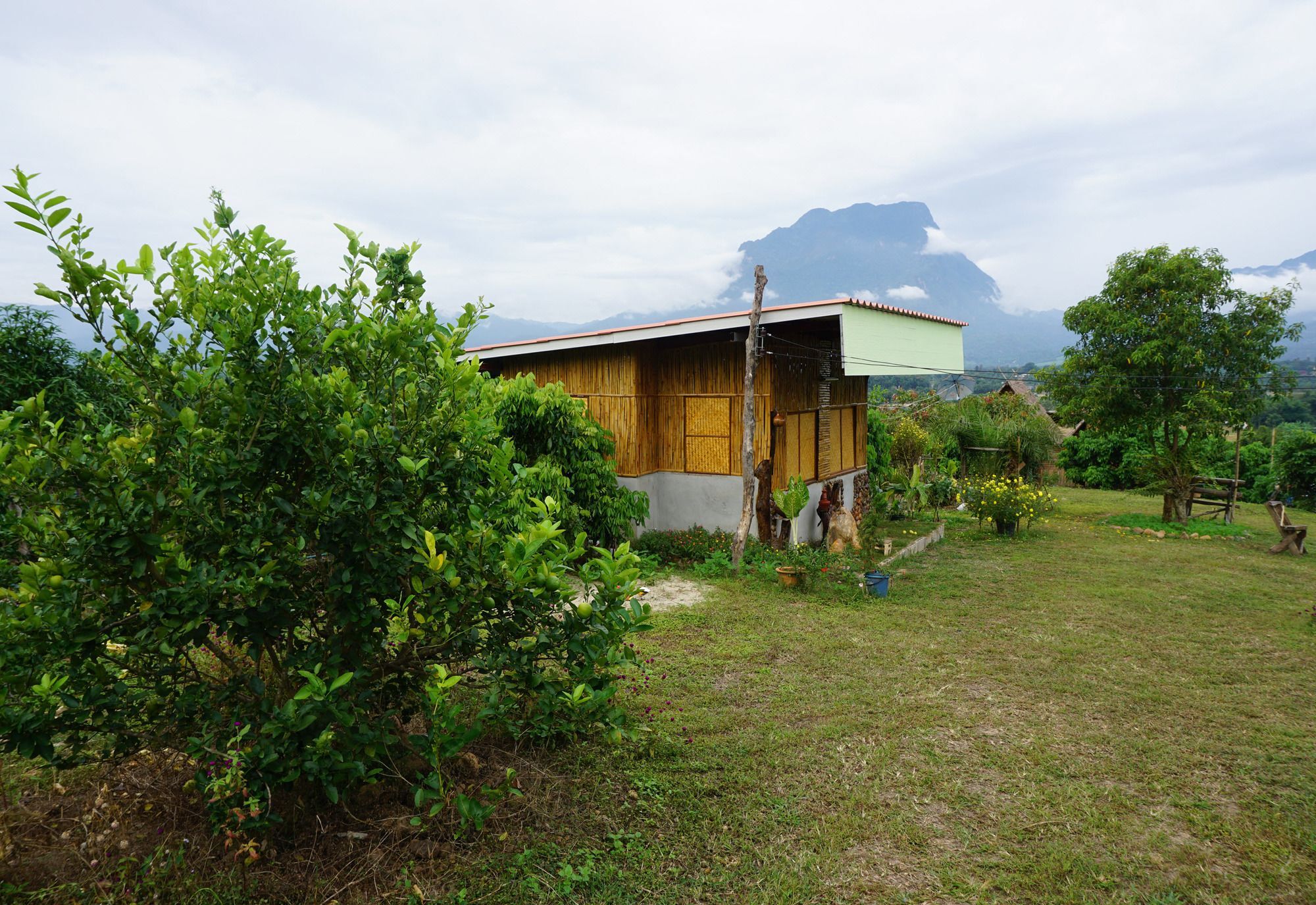 Baan 2 Dao Farmstay - Hostel Chiang Dao Eksteriør billede